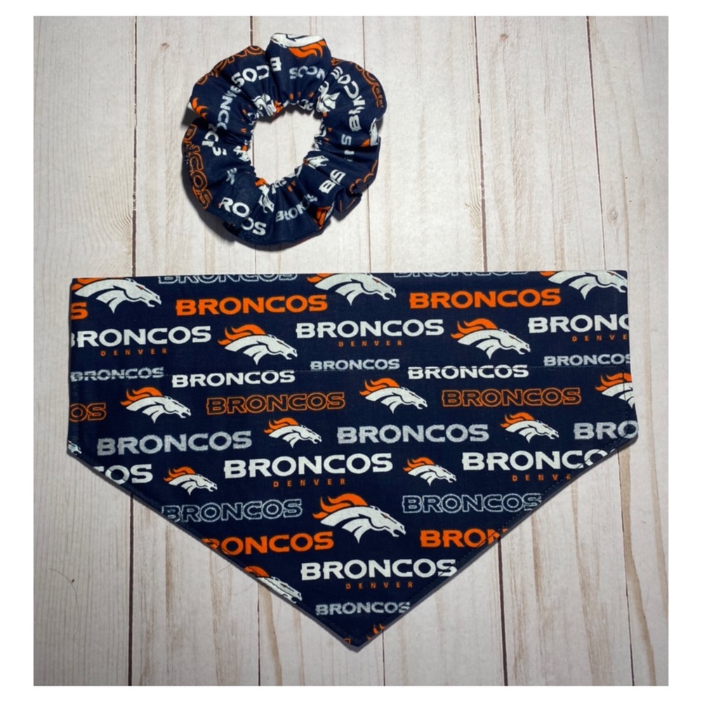 Dog Bandana & Scrunchie set Medium/Large